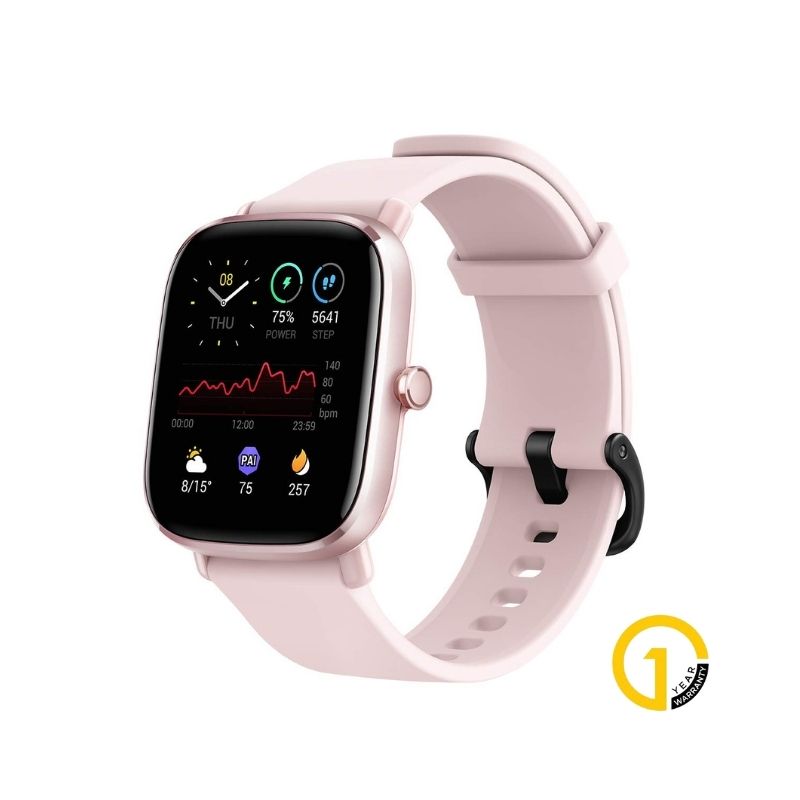 Amazfit Gts 2 Mini Smartwatch Pink Official 1 Year Warranty (1)