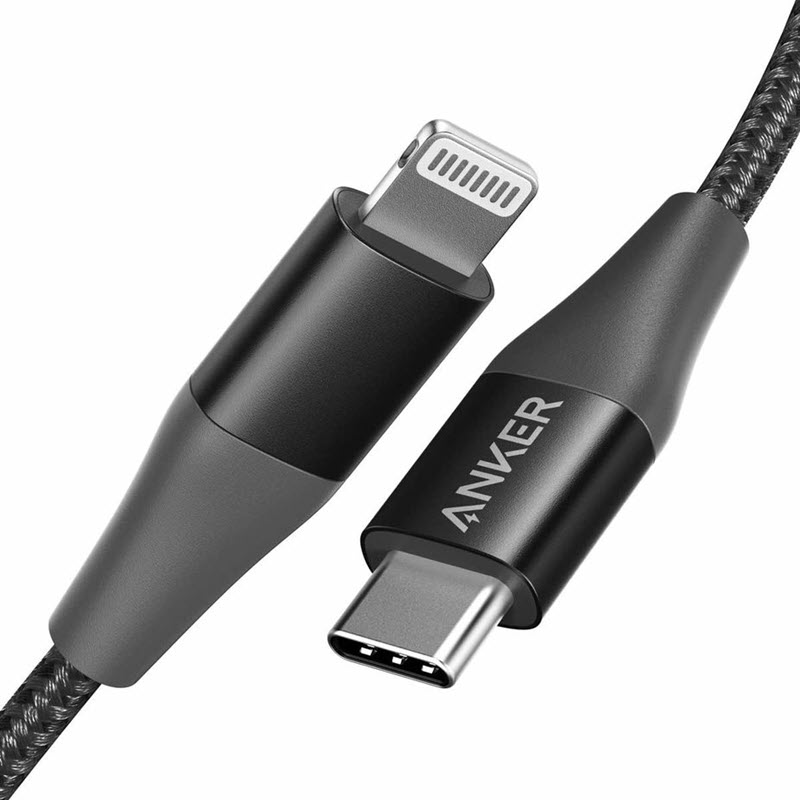 Anker Powerline Ii Usb C To Lightning Cable 6ft
