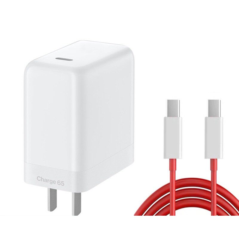 Oneplus 65w Warp Charge Adapter With Type C Cable