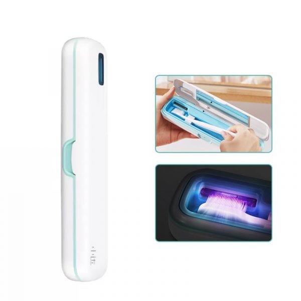 Xiaomi Youpin Xiaoda Toothbrush Uv Sterilizer Portable Toothbrush Disinfection Storage Box (3)