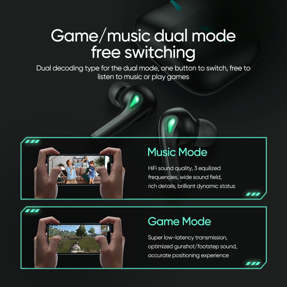 Joyroom Tp2 True Wireless Gaming Earbuds (2)