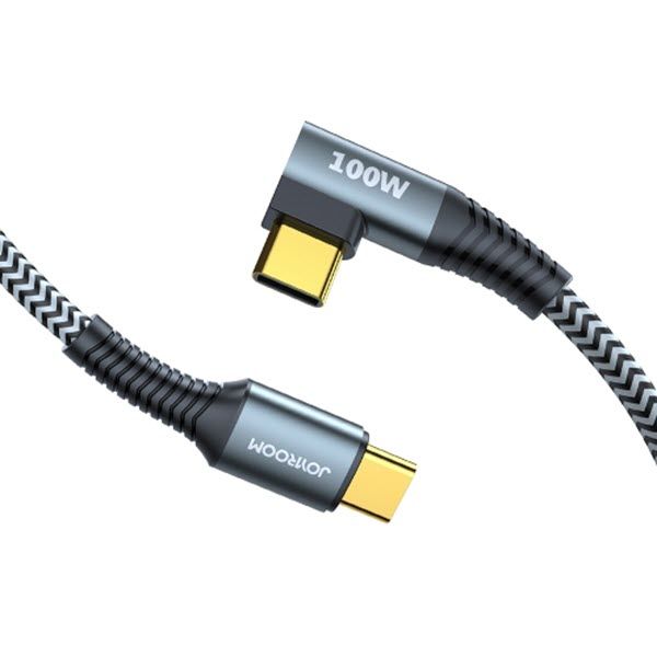 Joyroom Type C To Type C 100w 5a Cable Elbow Data Cable (1)