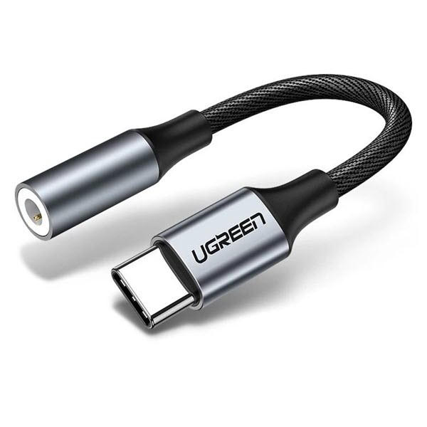Ugreen Braided Usb C To 3 5mm Headphone Adapter Dac (1)
