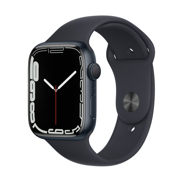 Apple Watch Midnight Aluminum Case With Sport Band 45mm