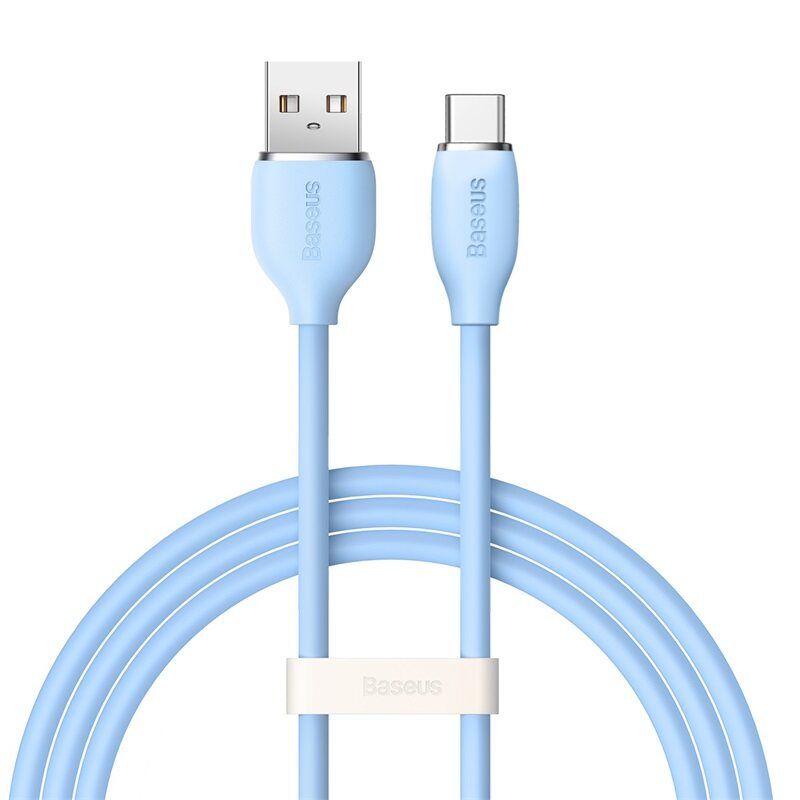 Baseus Type C 100w Usb Jelly Liquid Silica Gel Fast Charging Data Cable (1)
