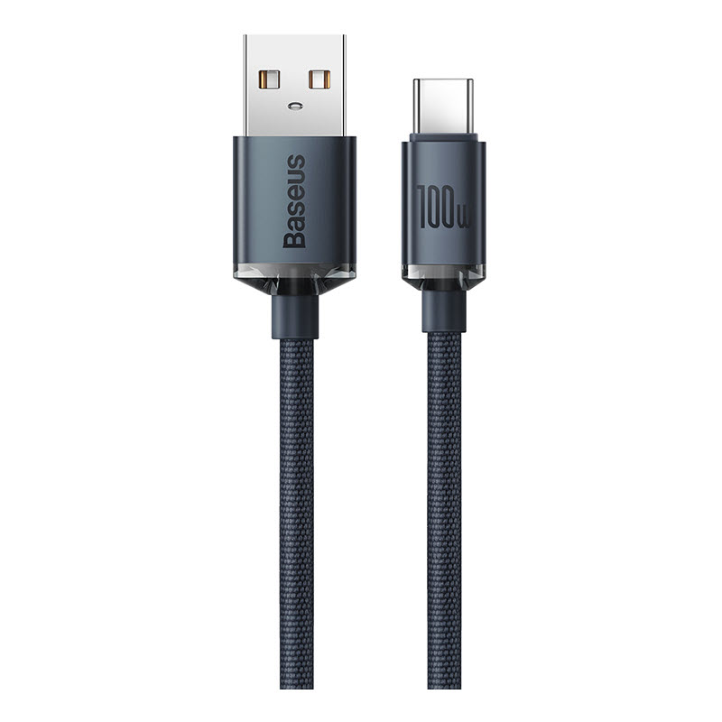 Baseus Usb To Type C 100w Crystal Shine Series Fast Charging Data Cable 1m (2)