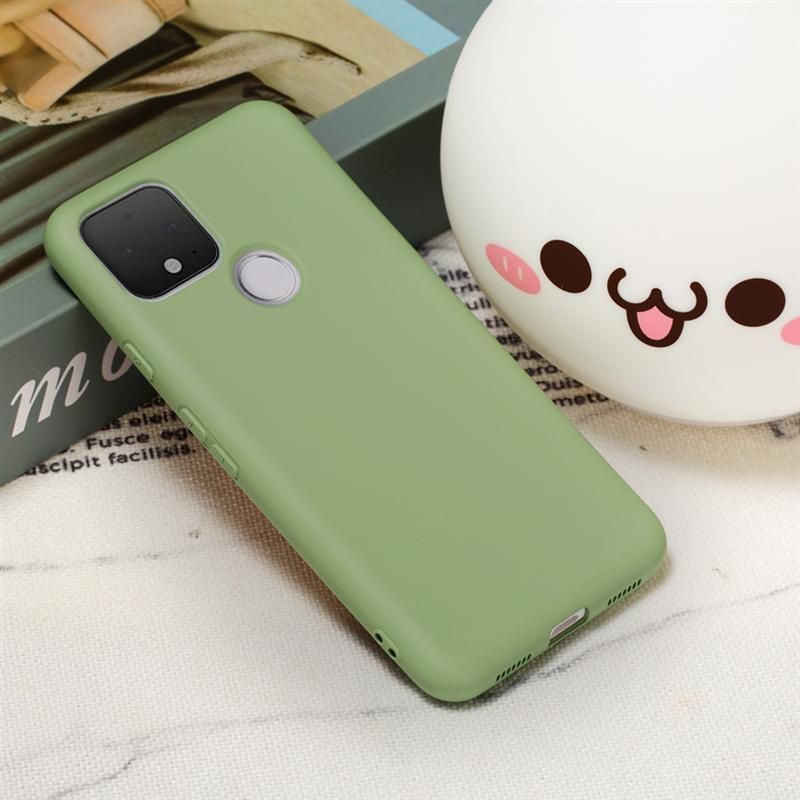 Colorful Silicon Bumper Protective Case With Lanyard For Google Pixel 4a Pixel (1)