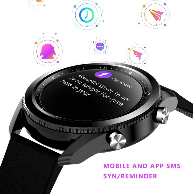 F5 Round Screen Rotate Bezel Smart Watch (1)
