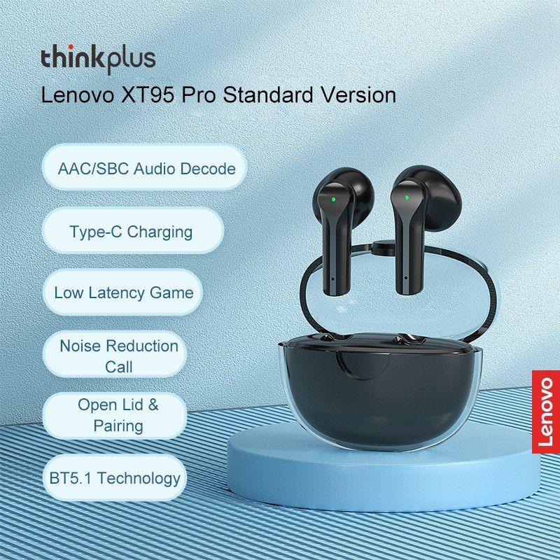 Lenovo Xt95 Pro True Wireless Headphones With Mic (3)