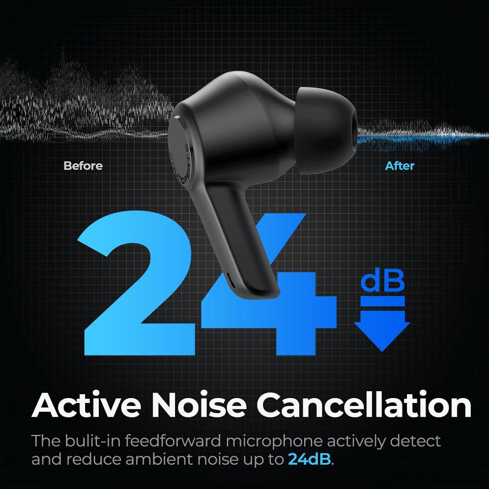 Soundpeats T3 Noise Cancelling Wireless Earbuds (3)