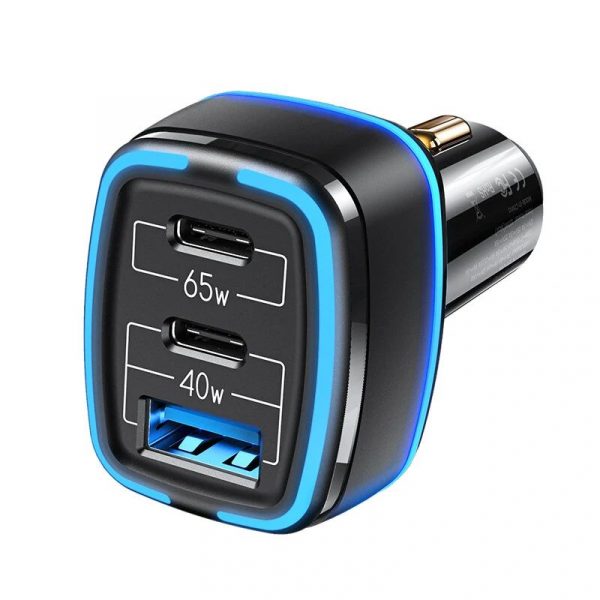 Usams Usams Us Cc141 C24 105w 3 Ports Fast Car Charger Adapter (4)