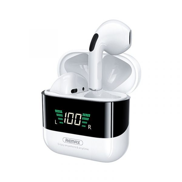Remax Tws 10 Plus Dynamic Mini Hifi Metal Bluetooth Headphones Digital Display In Ear Stereo Fidelity Music Wireless Earphones (4)