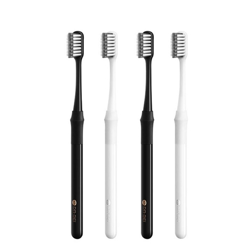 Dr Bei Bass Toothbrush 4 Pieces Bamboo Joint (3)