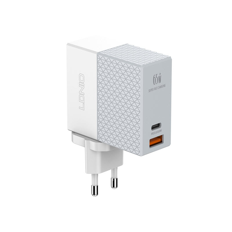 Ldnio A2620c 65w Pd Qc 3 0 Usb Type C 2 Ports High Power Charger Adapter (1)