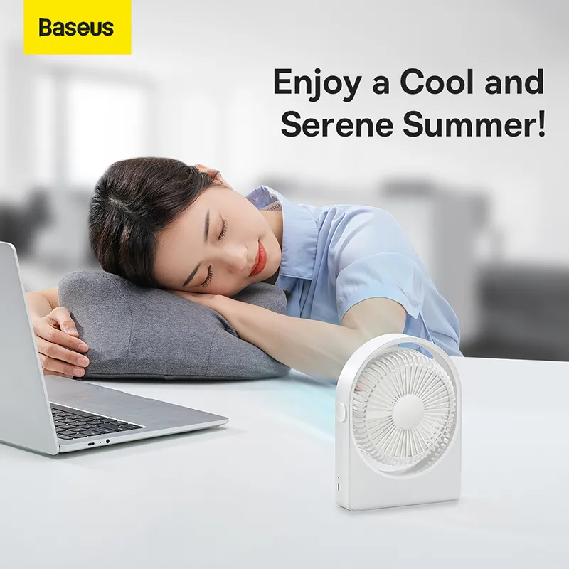 Baseus Serenity Desktop Fan Pro Rechargeable (4)