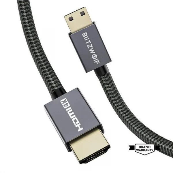 Blitzwolf Bw Hdc4 4k 18gbps Mini Hdmi To Hdmi Cable (3)