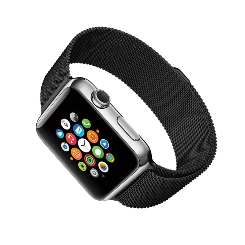 iGuard Steel Mesh Watch Band For Apple Watch 42/44/45mm - GadStyle BD