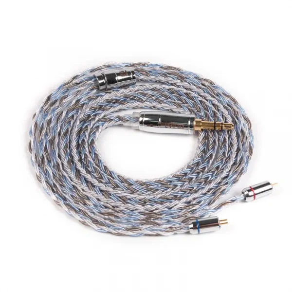 Kbear 16 Core Earphone Upgraded Silver Plated Copper Cable (1) Result