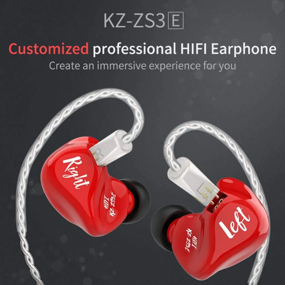 Kz Zs3e Dynamic In Ear Earphones (4)