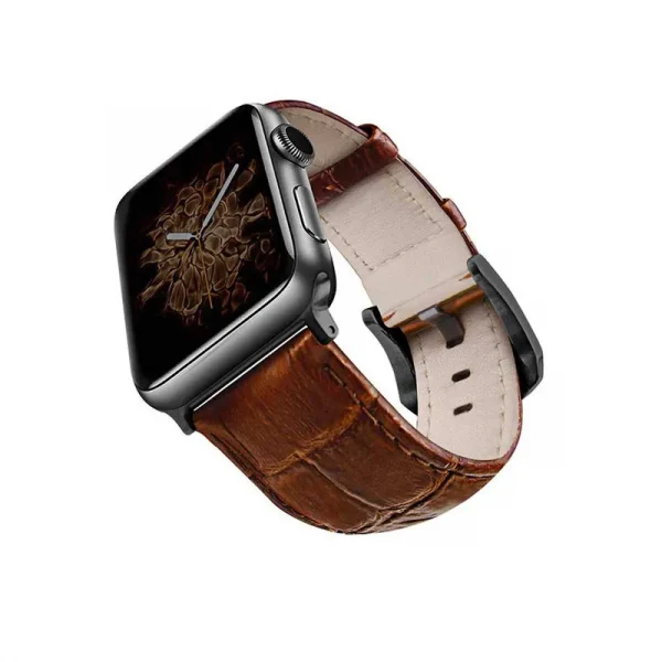 Viva Madrid Montre Crox Leather Strap For Iwatch 42 44 45mm (4)