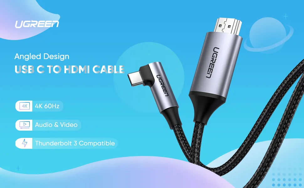 Ugreen Usb Type C To Hdmi Cable 50529 (4)