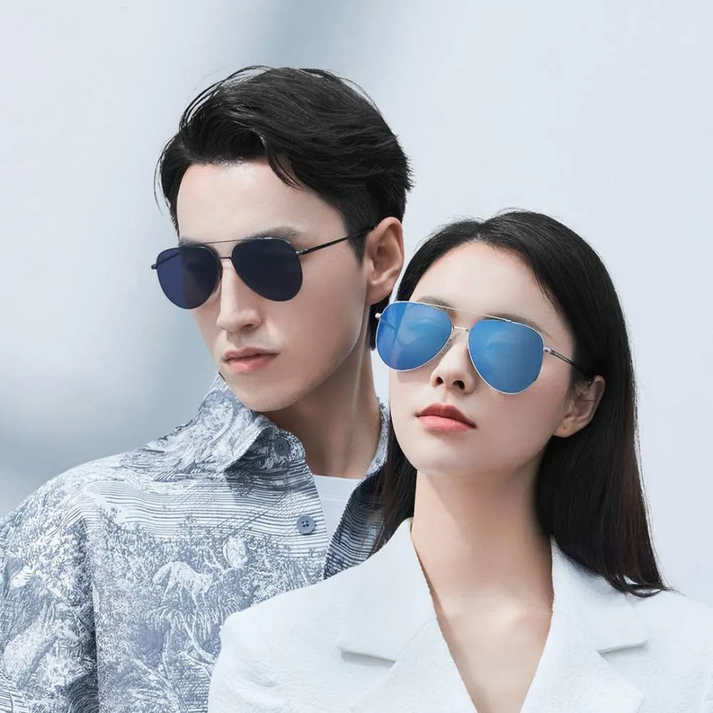 Xiaomi Mijia Pilota Sunglasses Polarized Anti Uv Screwless Glasses Msg01bj (4)