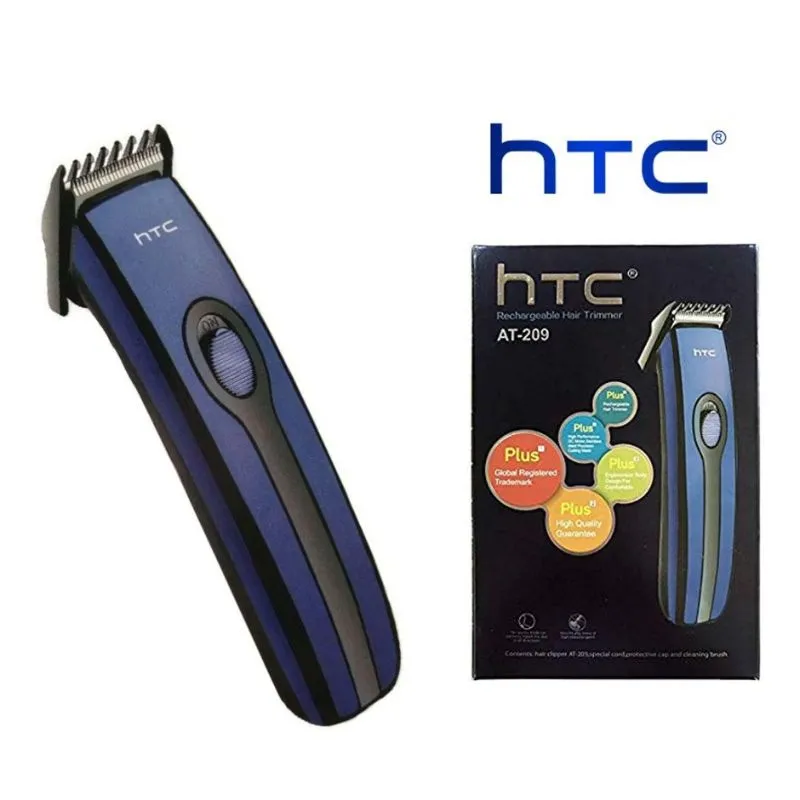 Htc At 209 Rechargeable Cordless Beard Trimmer For Men (1)
