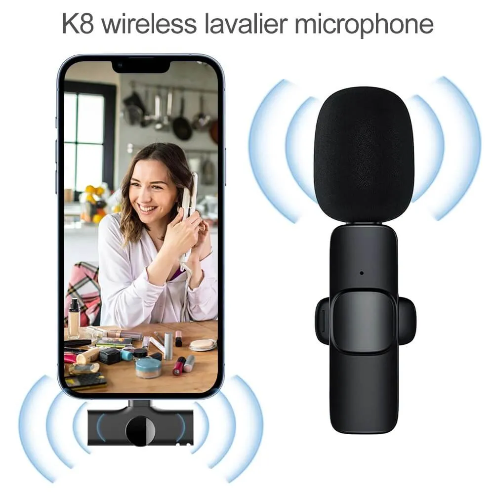 K8 Wireless Microphone For Type C Otg Supported Smartphones (3)