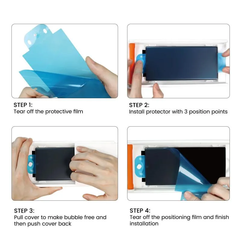Mohave 3d Curved Screen Protector With Easy Install Box For Samsung Galaxy S22 Ultra (4)