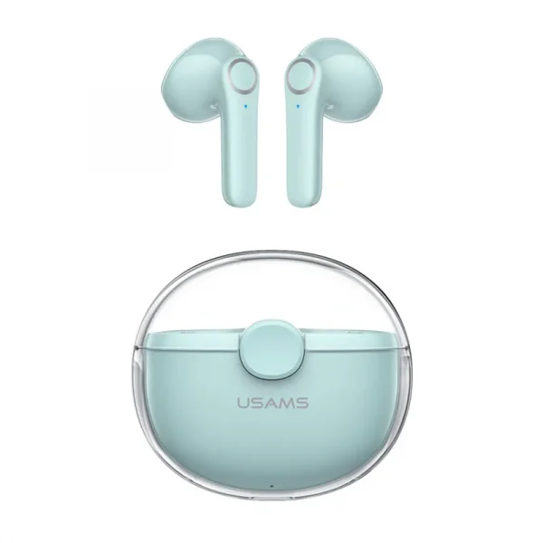 Usams Bu12 Cute Colorful True Wireless Transparent Led Earbuds (11)