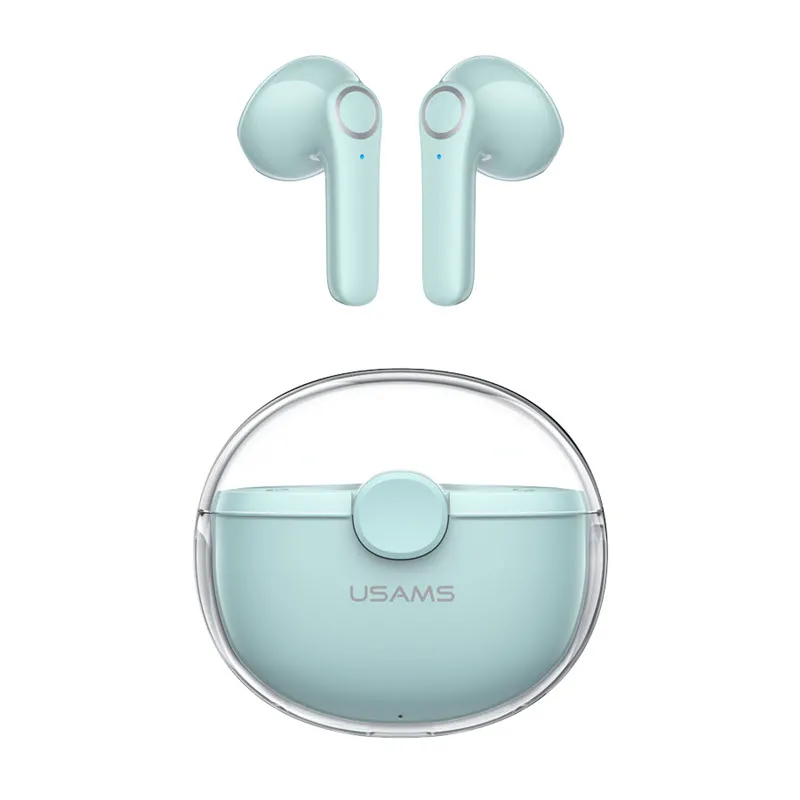 Usams Bu12 Cute Colorful True Wireless Transparent Led Earbuds (11)