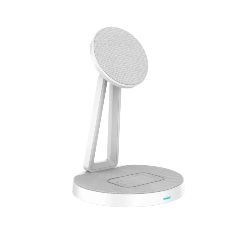 Wiwu M13 2 In 1 Magnetic Wireless Charger Phone Holder (1)