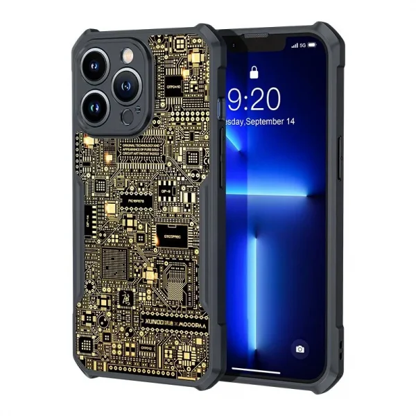 Xundd X Moopaa Gold Case For Iphone 13 13 Pro Max