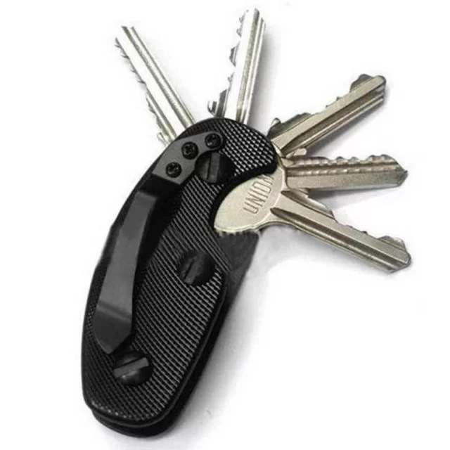 Smart Aluminum Alloy With Stainless Steel Key Holder Organizer5
