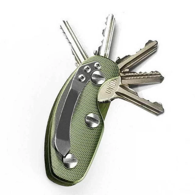 Smart Aluminum Alloy With Stainless Steel Key Holder Organizer6