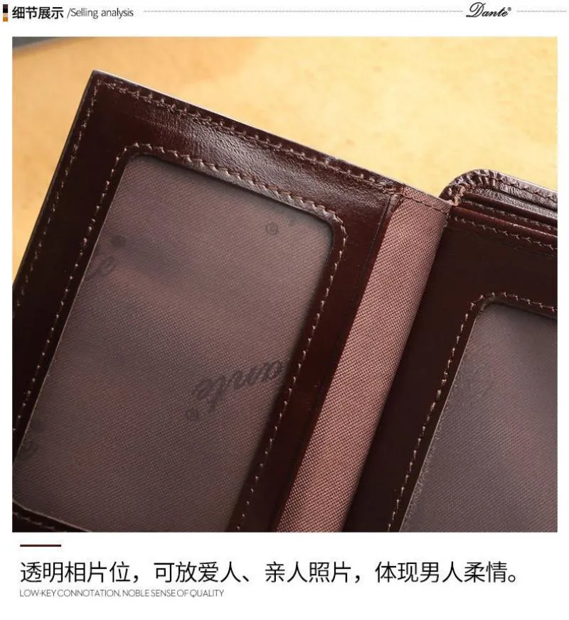 Dante Genuine Leather Wallet For Men (4)