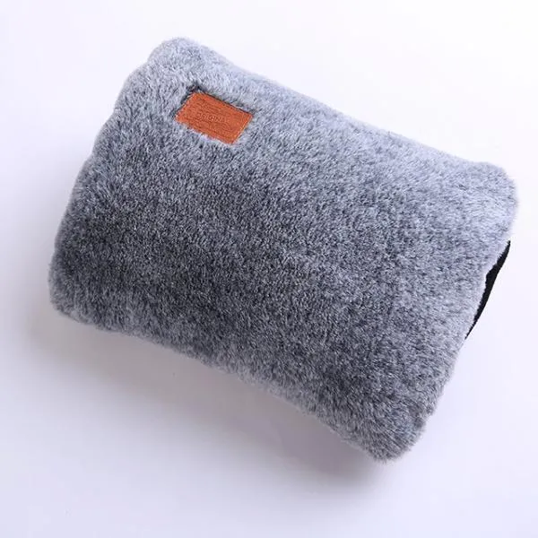 Luxury Plush Cloth Pain Relief Electric Hot Water Bag (4)