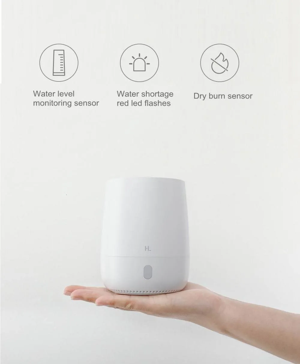 Xiaomi Hl 120ml Diffuser Humidifier Usb Portable Quiet Air Aroma Mist Maker (2)
