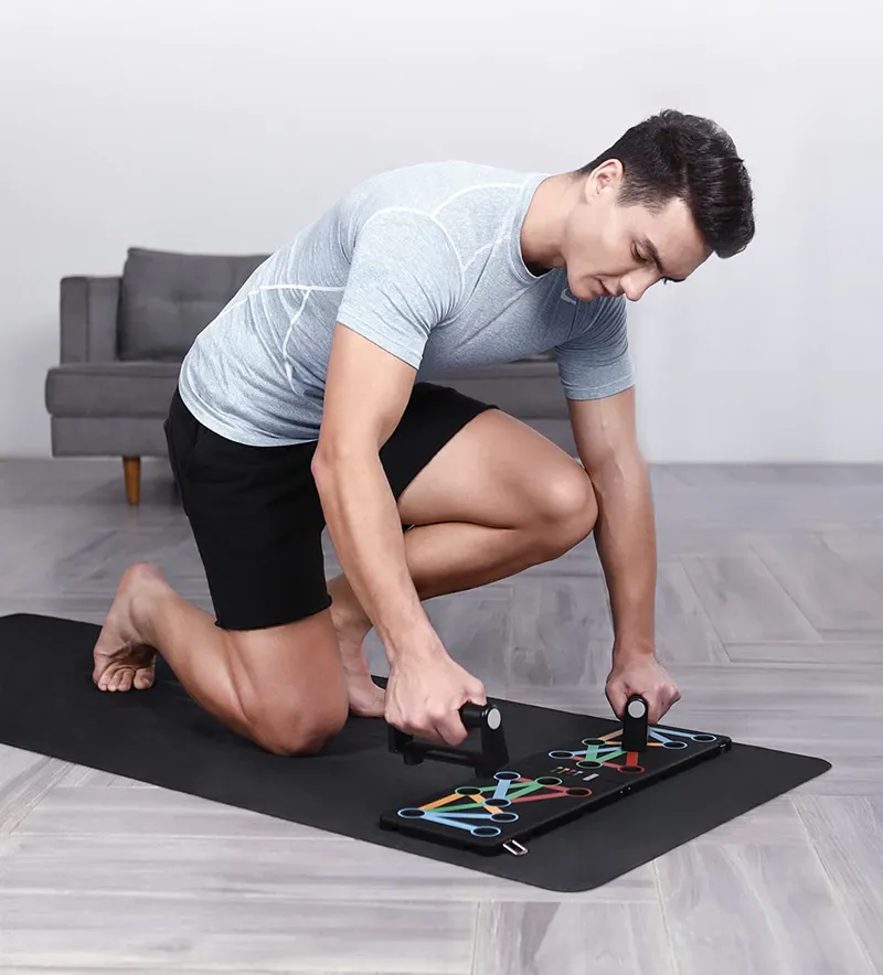 Xiaomi Mjia Portable Push Up Support Board With Body Building Exercise Workout Stand Board (3) Result
