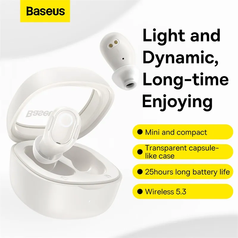 Baseus Tws Wm02 Bowei True Wireless Earphone (2)