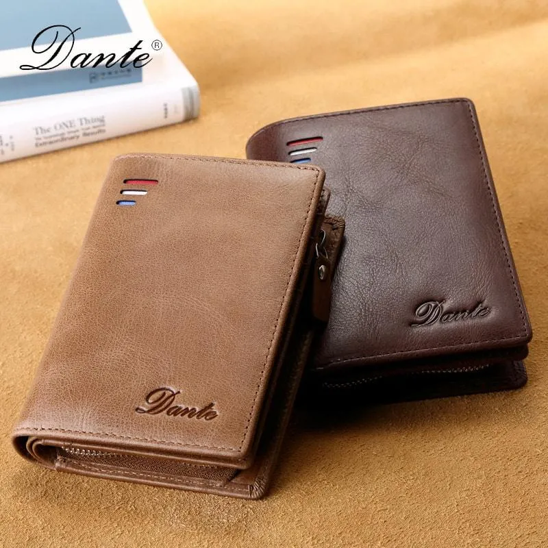 Dante Retro Mens Wallet Genuine Leather (4)