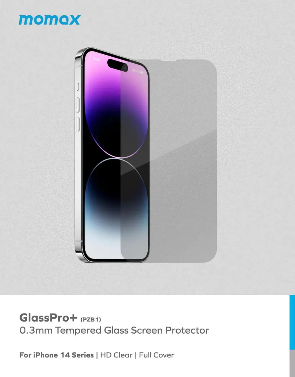 Momax Glasspro 0 3mm Tempered Glass For Iphone 14 14 Plus 14 Pro 14 Pro Max (1)
