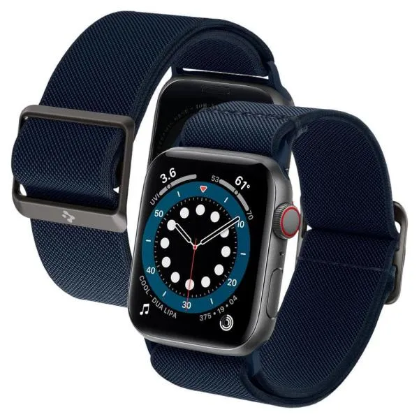 Nylon Fabric Zinc Alloy Buckle Watch Band For Iwatch 42 44 45mm (6)