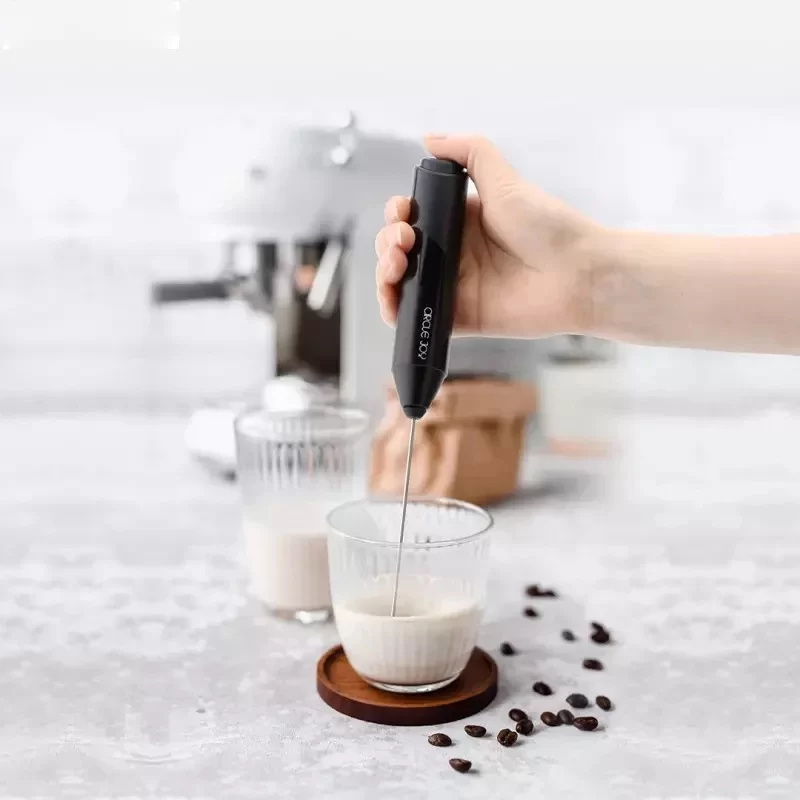 Youpin Circle Joy Mini Electric Stainless Steel Automatic Milk Frother (1)