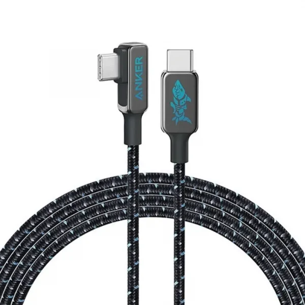 Anker League Of Legends Jinx Usb C To Lightning Braided L Shaped Cable Limited Edition 1