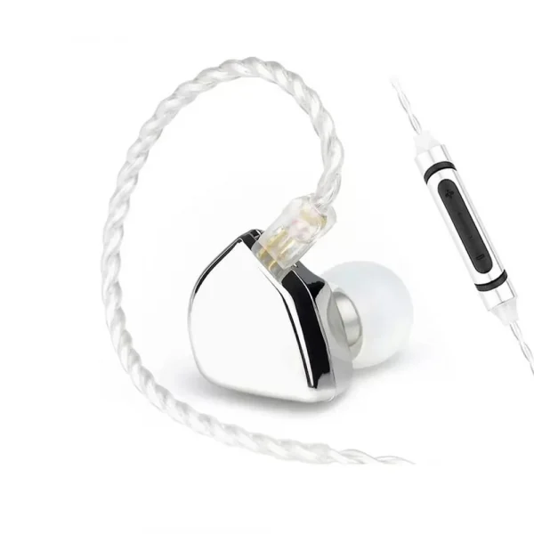 Hzsound Heart Mirror Hifi 10mm Driver In Ear Monitor Earphone (2)