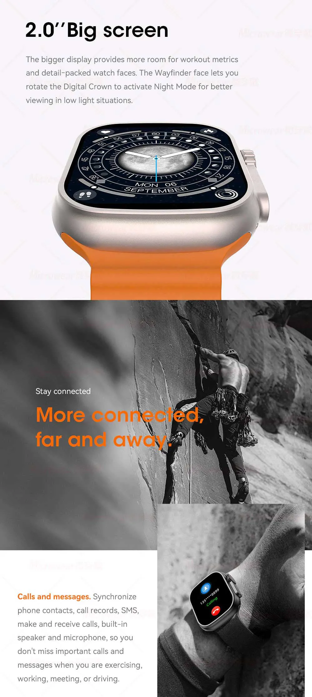 Microwear W68 Smartwatch (5)