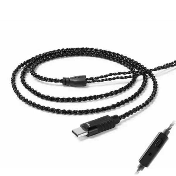 Trn A6 Type C Upgraded Earphones Cable With Mic (1)