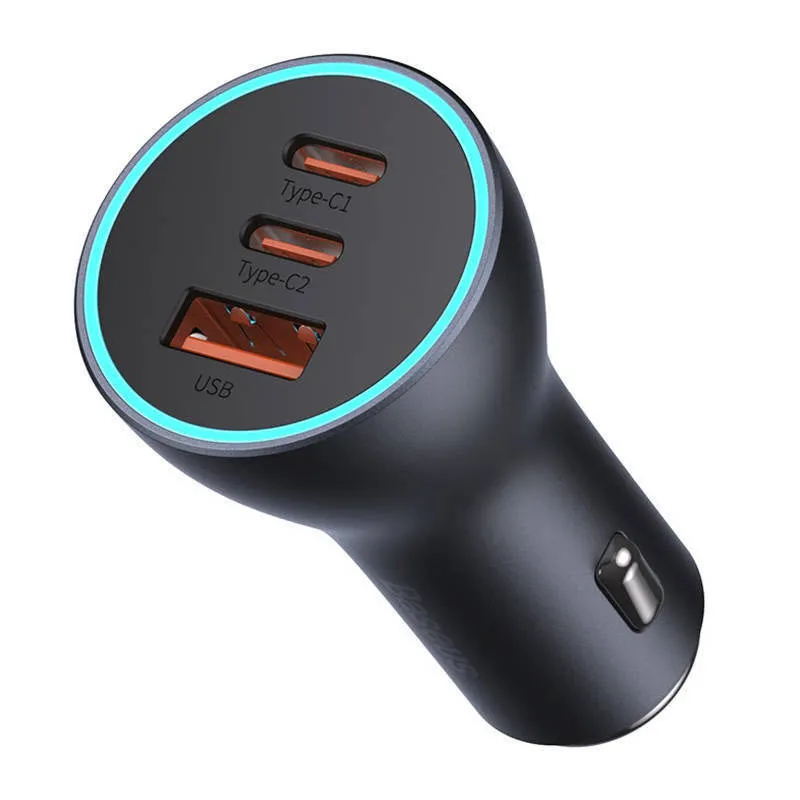 Baseus Golden Contactor Pro Car Charger 65w Usb With Dual Type C (2)
