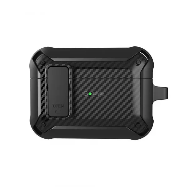 Coteetci Carbon Fiber Protective Case For Apple Airpods Pro 2 (3)
